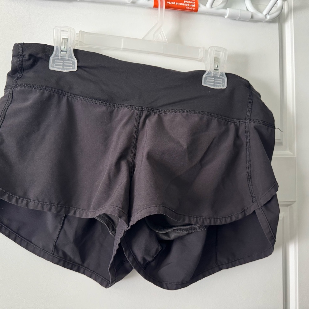 Lululemon Women's Black Athletic Shorts